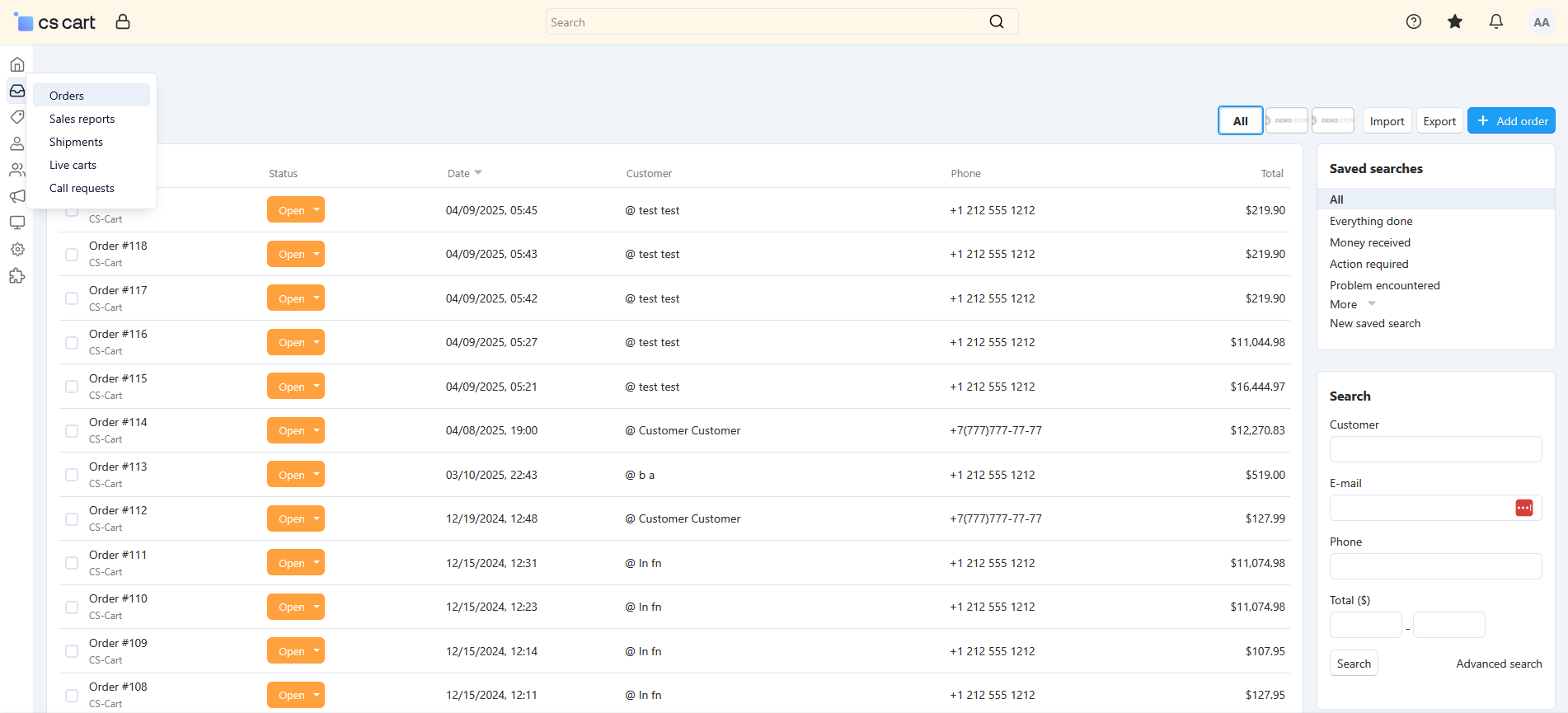 Admin Menu and Quick Menu Pro - CS-Cart - Cart Rocks